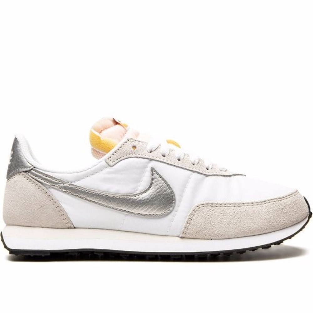 Nike Waffle Trainer 2 "White/Metallic Silver" Sneakers